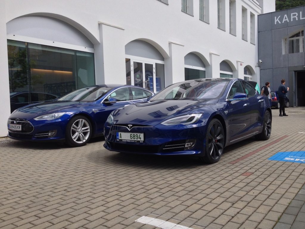 Tesla Model S - facelift 2016