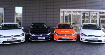 Praktická osvěta v oblasti elektromobility, 50 zapůjčených vozů VW e-Golf Vozy Volkswagen e-Golf určené k zapůjčení