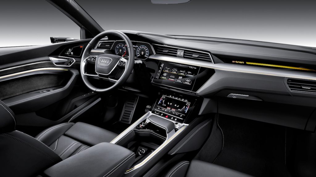 Audi e-tron - interiér