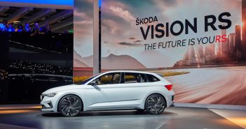 Autosalon Paříž 2018 – Škoda Vision RS, sportovní plug-in hybrid Studie Škoda Vision RS - Paříž 2018