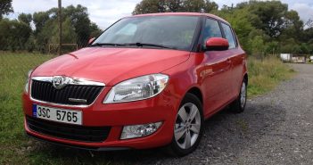 Škoda Fabia GreenLine, naftový tříválec Škoda Fabia GreenLine zepředu