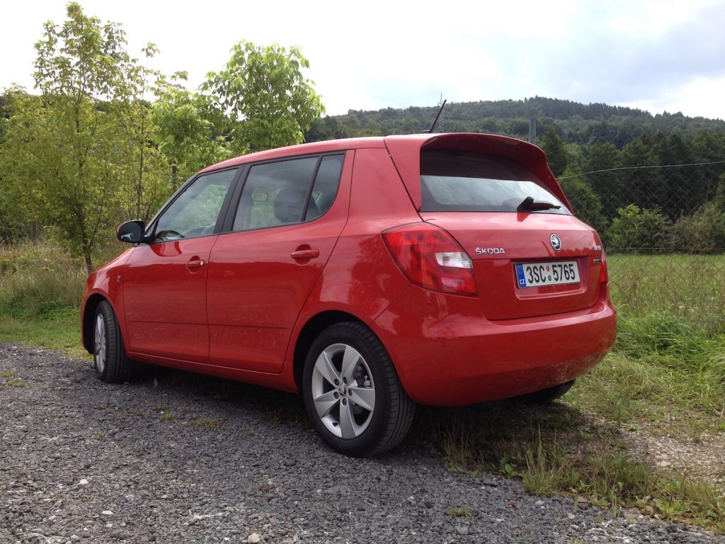 Škoda Fabia GreenLine zezadu