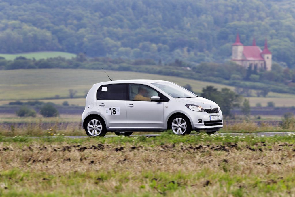 Na trase Škoda Economy Run 2013