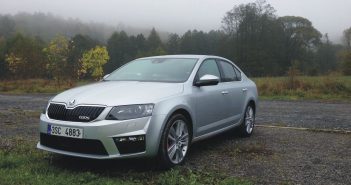 Škoda Octavia RS TDI – skutečná spotřeba Octavia RS zepředu