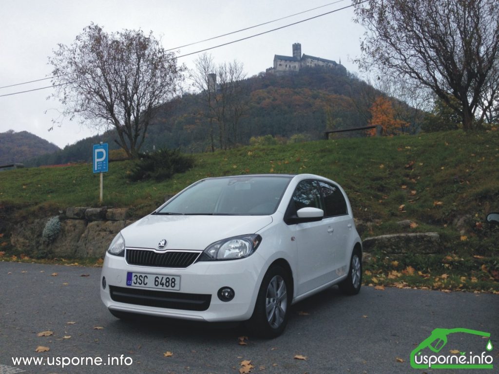 Škoda Citigo pod Bezdězem