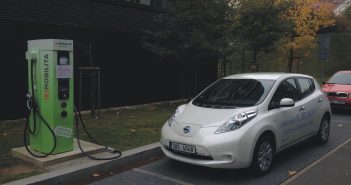 TEST: elektromobil Nissan Leaf (24 kWh) – skutečná spotřeba Nissan Leaf u rychlodobíjecí stanice