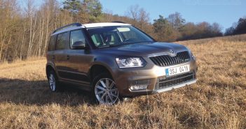 Škoda Yeti 1,6 TDI GreenLine, skutečná spotřeba Škoda Yeti GreenLine - foto zepředu
