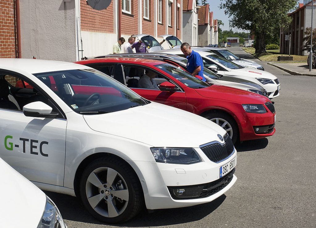 Vozy Škoda Octavia G-TEC