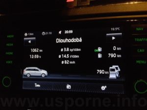 Právě nám doše plyn-, jsme 13 km pred Šibenikem