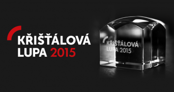 Nominace Usporne.info do ankety KŘIŠŤÁLOVÁ LUPA 2015 Logo KŘIŠŤÁLOVÁ LUPA 2015