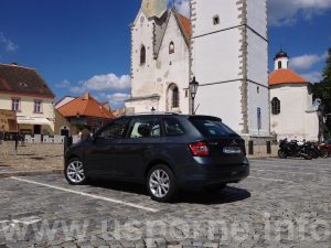 Škoda Fabia 1,2 TSI 81 kW - zezadu
