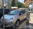 Nissan Leaf na cestě do Chorvatska - nabíjení Lovran