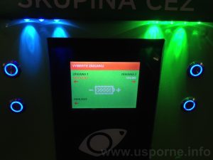 Blokovaný Mennekes na Letisti Václava Havla