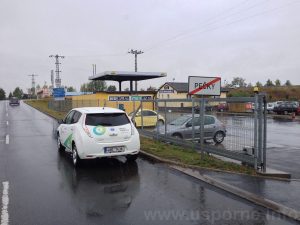 Nissan Leaf v Pečkách