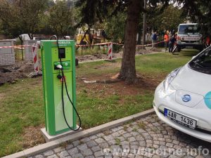 V Cerhenicích jsem musel nechat kabel Mennekes v dobíječce