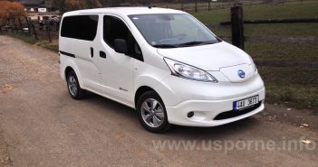 Elektromobil Nissan e-NV200 – skutečná spotřeba Nissan e-NV200 - zepředu