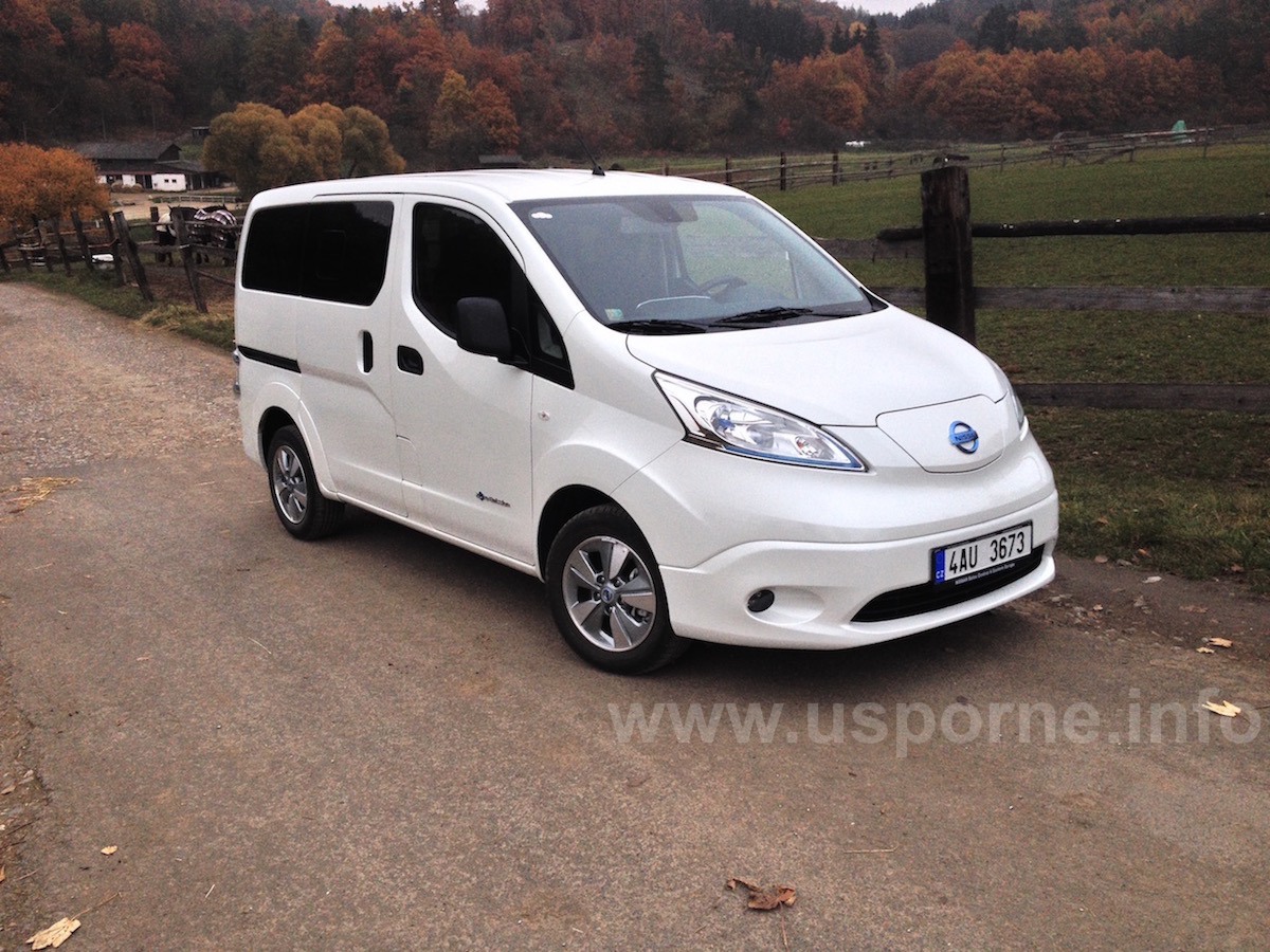 Nissan e-NV200 - zepředu