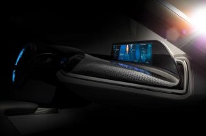 BMW i8 Spyder - interiér