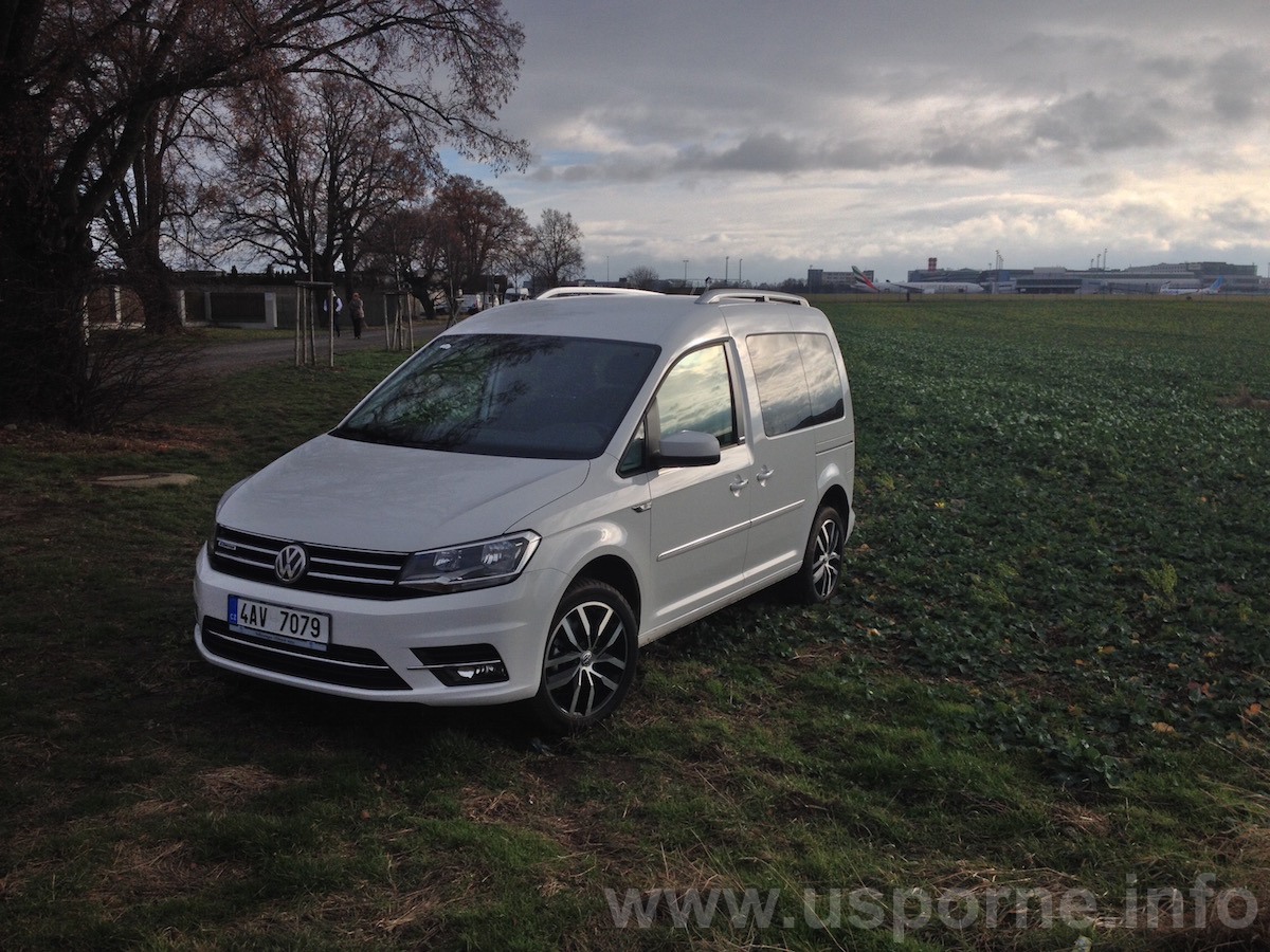 Volkswagen Caddy 1,4 TGI 81kw zepředu