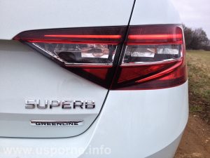Škoda Superb GreenLine 1,6 TDI 88 kW - plaketka GreenLine