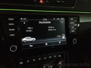 Škoda Superb GreenLine 1,6 TDI 88 kW - skutečná spotřeba