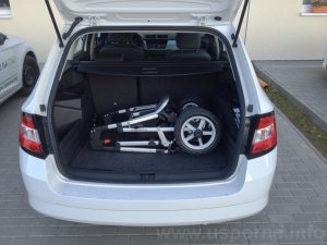 Škoda Fabia Combi CNG - zavazadlový prostor