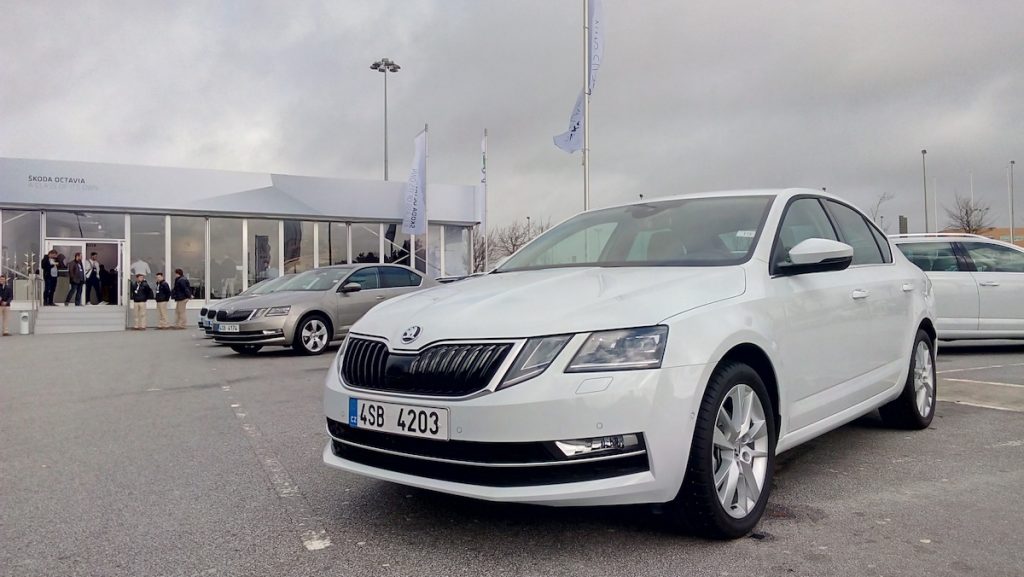 Nová Škoda Octavia 2017 G-TEC – zepředu