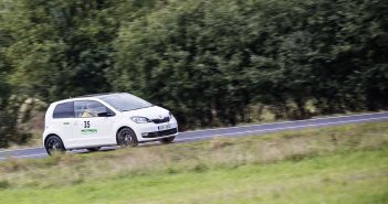 Škoda EconomyRun 2017 – poprvé i pro vozy na CNG! Citigo G-TEC posádky Tomíšek-Kazda na trase Škoda Economy Run 2017