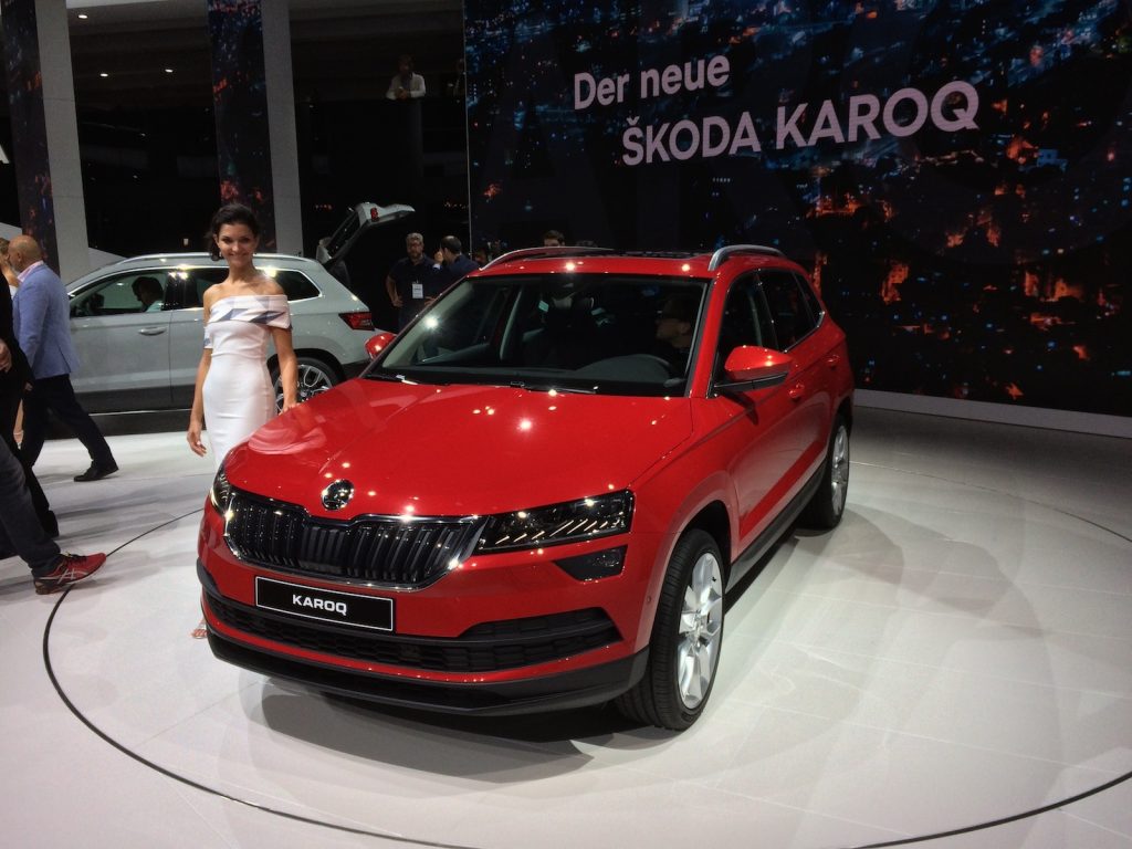 Škoda Karoq - zepředu