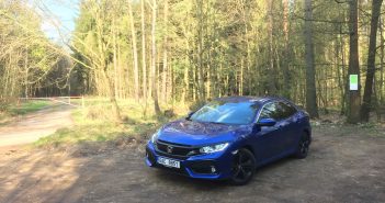 Honda Civic 1,0 VTEC TURBO 95 kW CVT – skutečná spotřeba Honda Civic 1,0 VTEC TURBO 95 kW CVT – zepředu