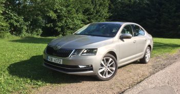 TEST: Škoda Octavia 1,0 TSI 85 kW – skutečná spotřeba Škoda Octavia 1,0 TSI 85 kW – zepředu