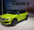 Škoda Vision X - CNG hybrid s pohonem 4x4 - zepředu