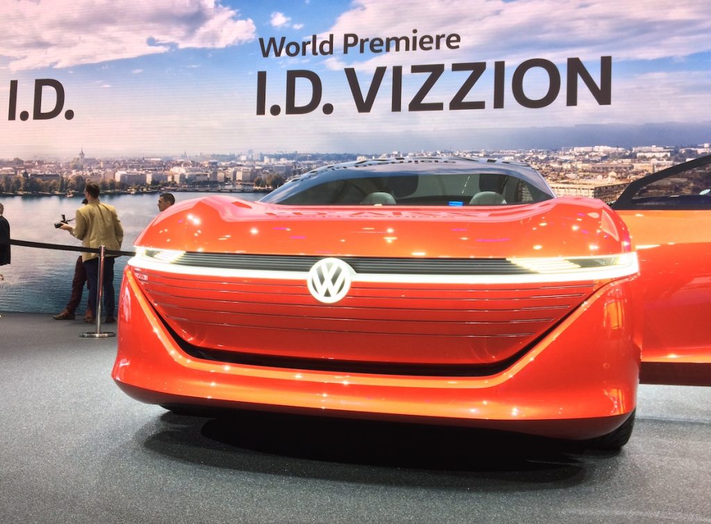 Volkswagen I.D.VIZZION - zepředu