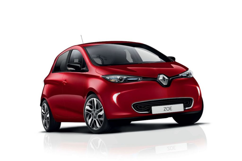 Renault ZOE 2018 - červený