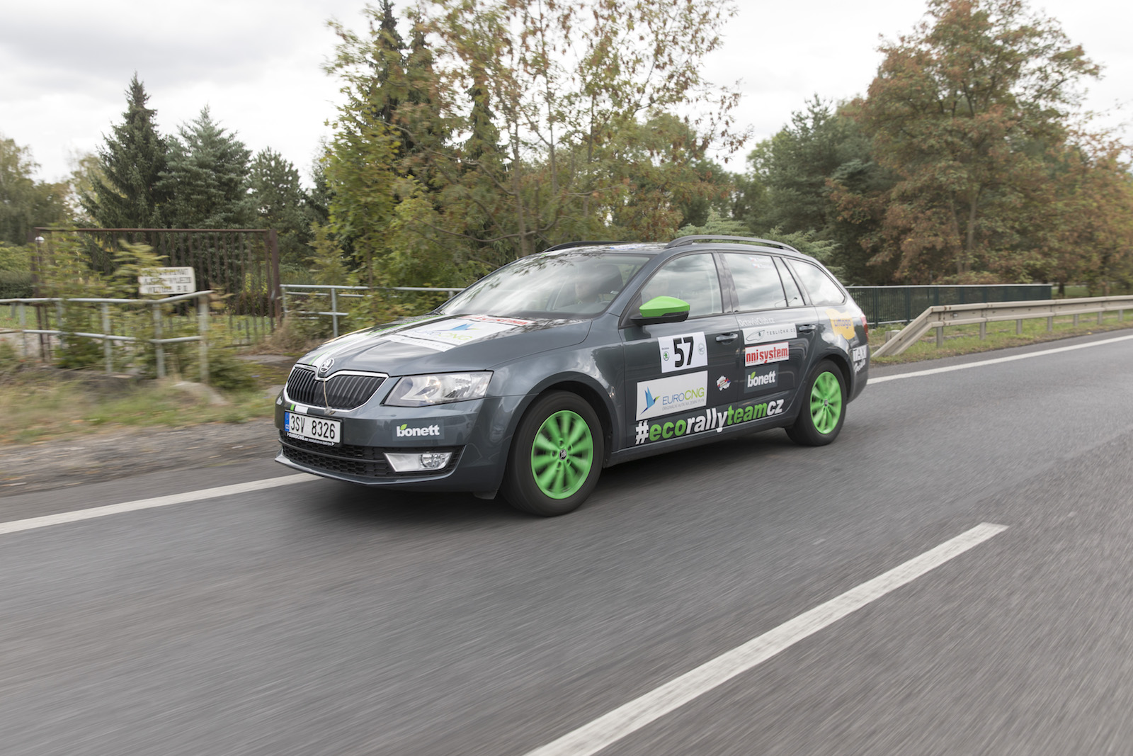 Škoda Octavia G-TEC Combi, #EcoRallyTeamCZ, Škoda Auto, Economy Run 2018, spotřeba