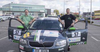 Soutěž Škoda Economy Run už potřetí pojedou i vozy na CNG #EcoRallyTeamCZ ve složení Marek Tomíšek - Miroslav Tomíšek, Škoda Auto, Economy Run 2018, spotřeba