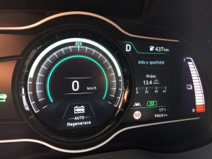 Hyundai Kona Electric - spotřeba