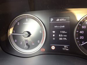 Hyundai Tucson 48V hybrid - spotřeba