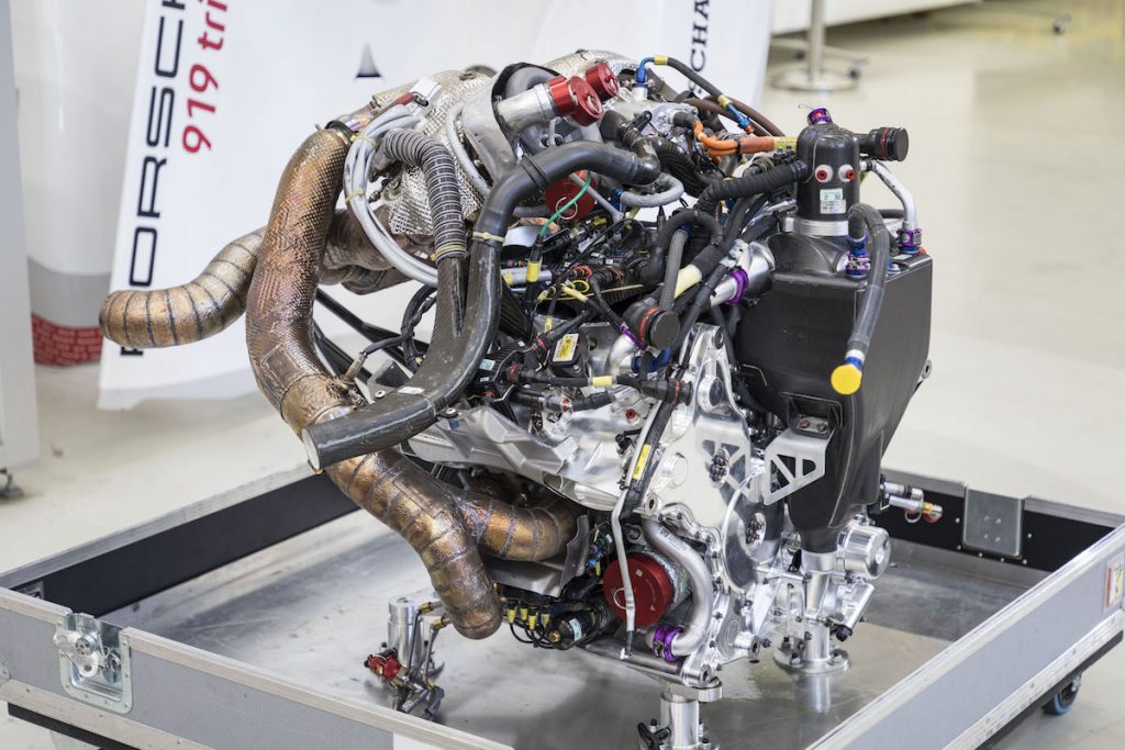 Porsche 919 Hybrid - motor