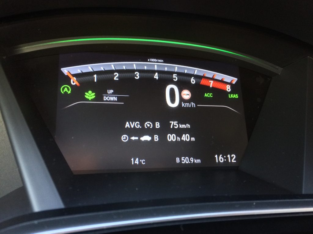 Honda CR-V pruměrná rychlost #uspornyunor
