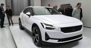 Ženeva 2019: Elektromobil Polestar 2 Polestar 2 - zepředu - Ženeva 2018