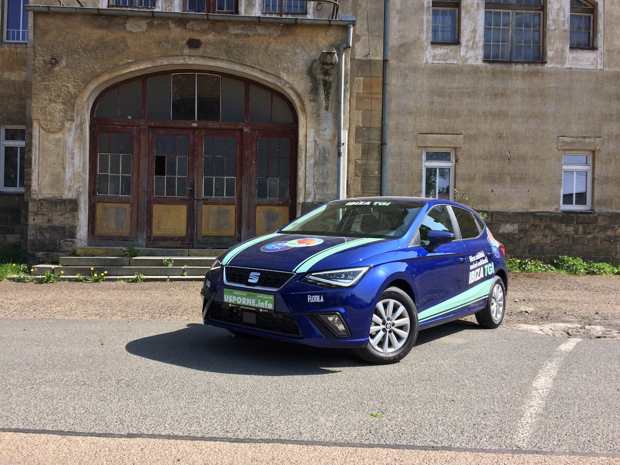 SEAT Ibiza 1,0 TGI 66 kW CNG - zepředu