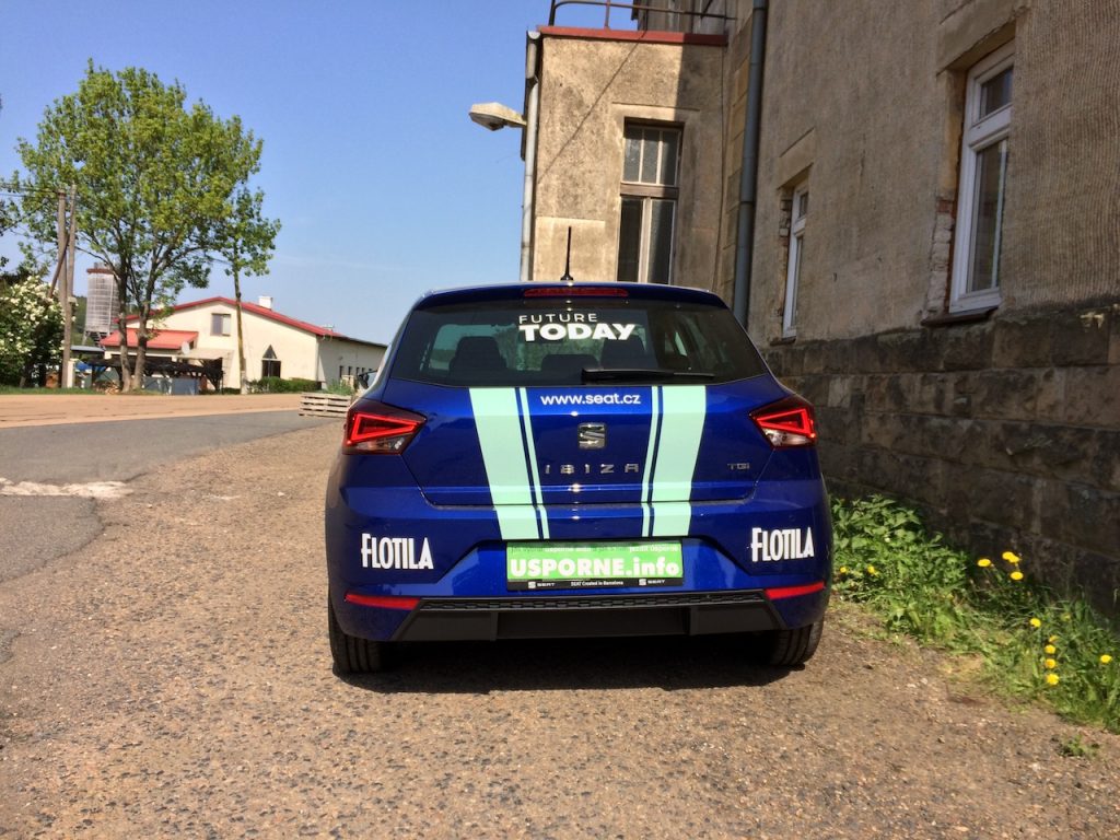 SEAT Ibiza 1,0 TGI 66 kW CNG - zezadu