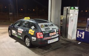 Škoda Octavia G-tec - extremní test CNG - stanice Bonett