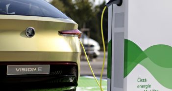 Škoda Auto se připravuje na elektrickou budoucnost Škoda Vision E, Škoda Auto, Škoenergo, Evision, elektromobil, nabíjecí stanice