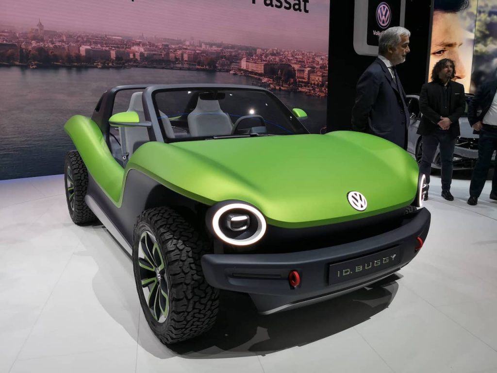 Volkswagen I.D.Buggy - zepředu - Ženeva 2019