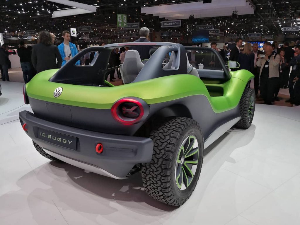 Volkswagen I.D.Buggy - zezadu - Ženeva 2019