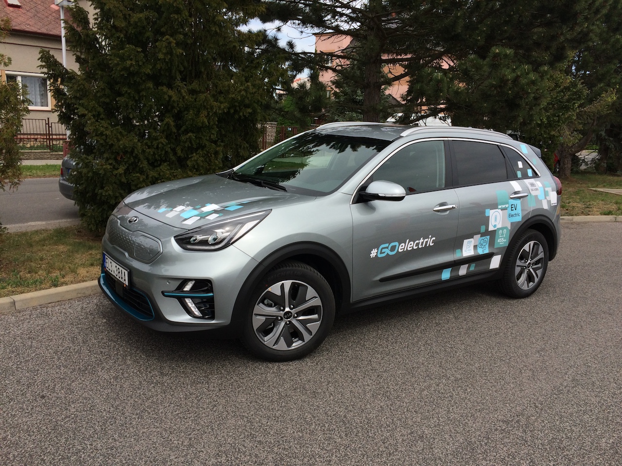 Elektromobil Kia e-Niro - zepředu