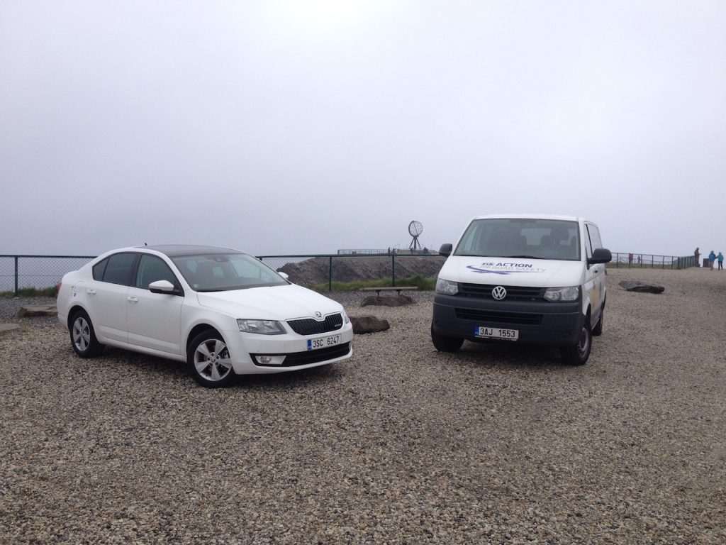 Cíl expedice - Nordkapp, Škoda Octavia GreenLine 1,6 TDI