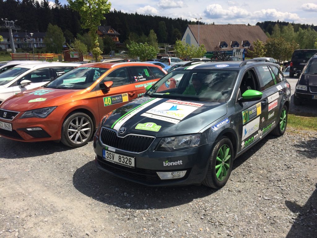 Škoda Octavia Bonett #EcoRallyTeamCZ - Lipno nad Vltavou